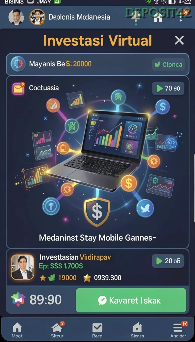 Cuplikan layar V96 — aktivitas